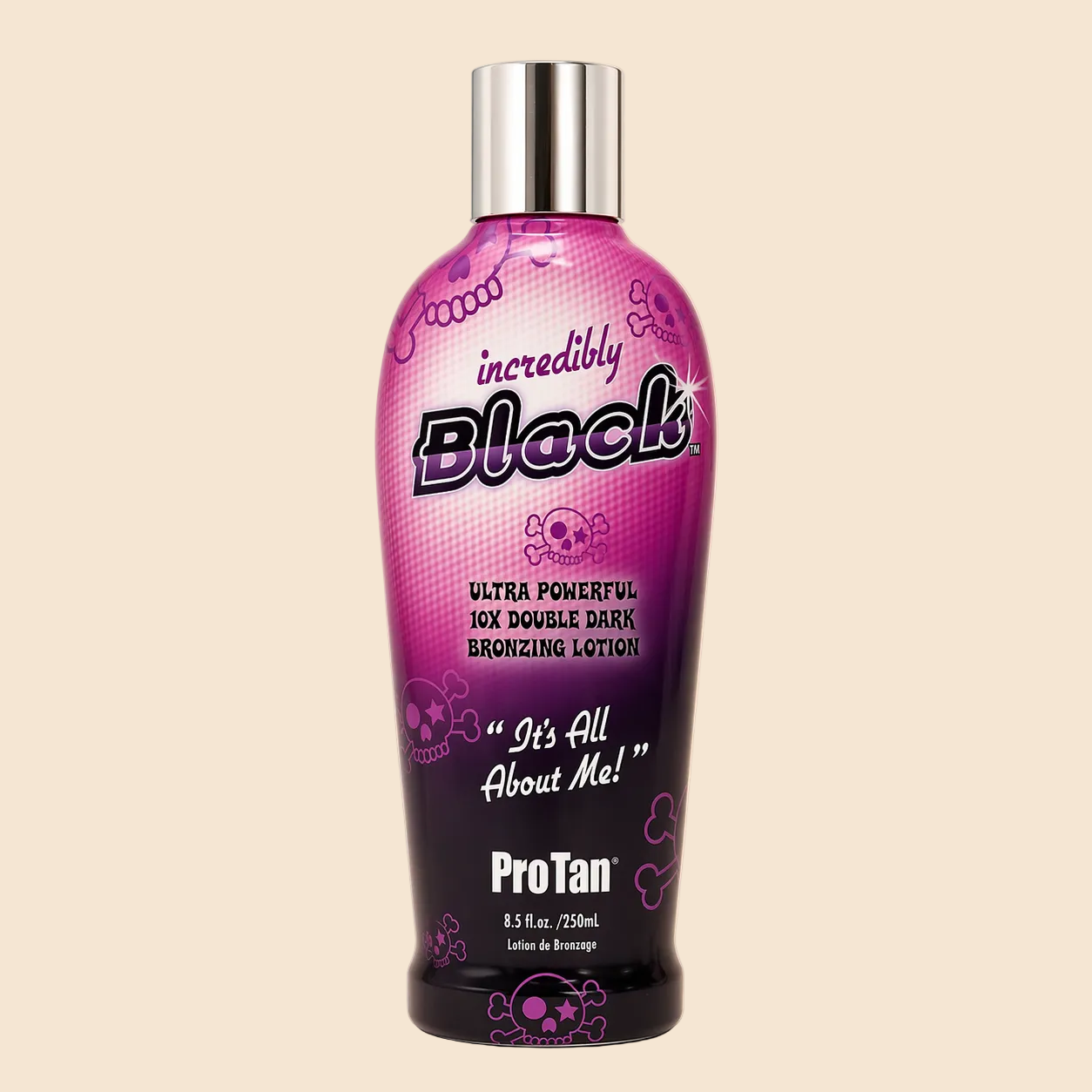 Pro Tan Incredibly Black 10X Double Dark Bronzing Lotion - 8.5 oz.